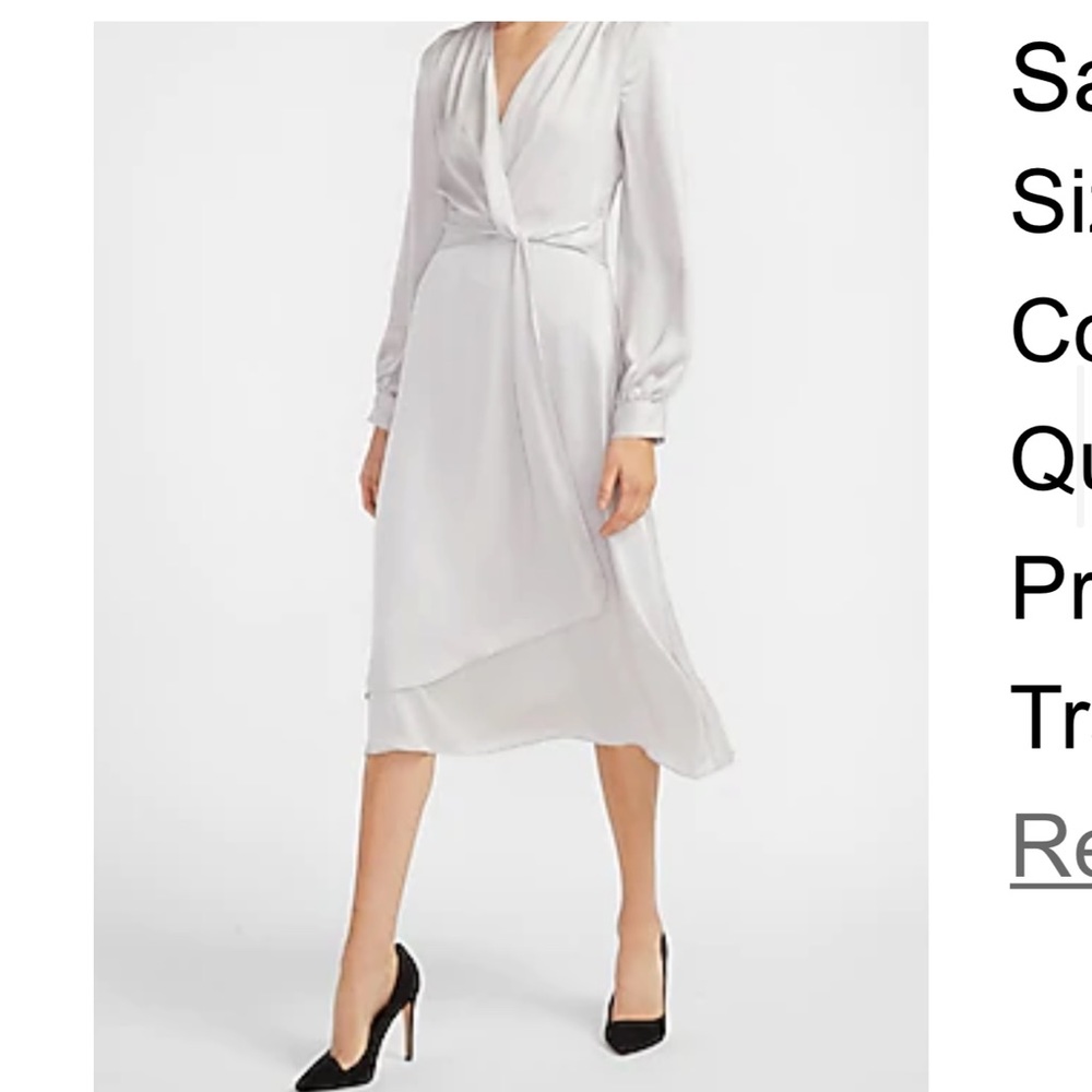 Satin dress